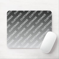 Gris (couleur changeable) Ombre & Motif de texte