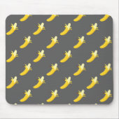 Tapis de souris gris de banane (Devant)