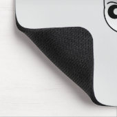 Tapis De Souris Gris de Linux de chiot (Coin)