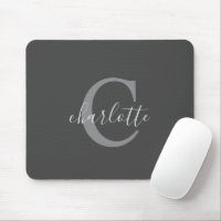 Gris foncé personnalisé simple