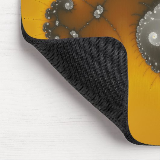 Tapis De Souris Gris - Fractal Mousepad (Coin)