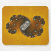 Tapis De Souris Gris - Fractal Mousepad (Devant)