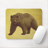 Tapis De Souris Grizzly Bear (Avec souris)