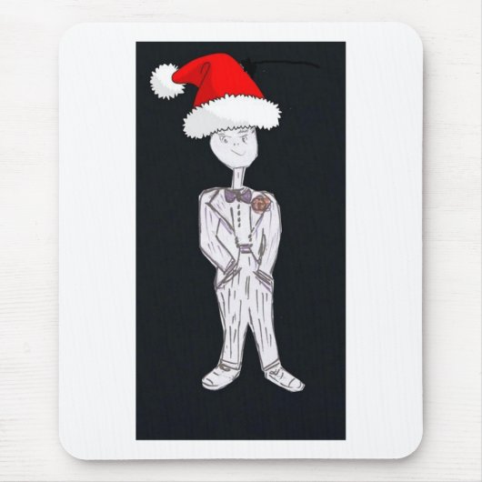 Tapis De Souris Groom de Noël (Devant)