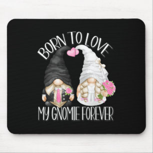 Tapis De Souris Groom Et Gnomes De Mariée Pour Mariage Couple Bach