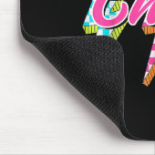 Tapis De Souris Groovy Chris Lightning Bolt Checkered I Love Meme  (Coin)