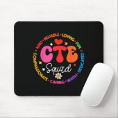 Tapis De Souris Groovy Cte Squad Prof Retour à l'école Enseignants (Avec souris)