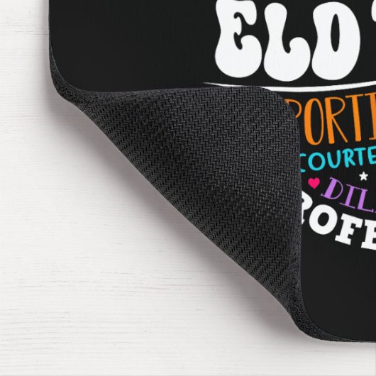 Tapis De Souris Groovy Eld Team Crew English Language Development  (Coin)