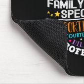 Tapis De Souris Groovy Family Support Specialist Appreciation Week (Coin)