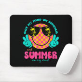 Tapis De Souris Groovy Happy Face Summer Vibes Got My Mind On Summ (Avec souris)