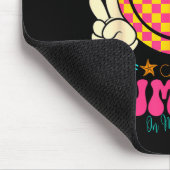 Tapis De Souris Groovy Happy Face Summer Vibes Got My Mind On Summ (Coin)