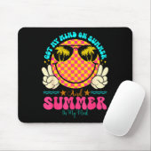 Tapis De Souris Groovy Happy Face Summer Vibes Got My Mind On Summ (Avec souris)