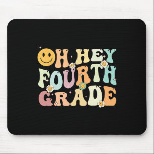 Tapis De Souris Groovy Oh Hey 4e Quatrième Classe Byck À L'école E