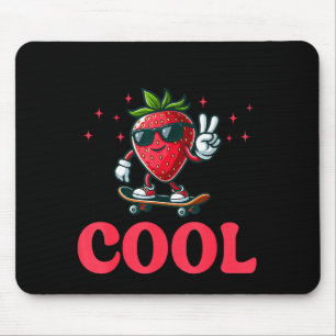 Tapis De Souris Groovy Si Berry Cool Amateur De Fruits Saison Des