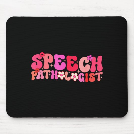 Tapis De Souris Groovy Speech Pathologist Speech Language Therapy  (Devant)