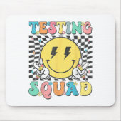 Tapis De Souris Groovy Test Day Testing Squad Motivation Teacher S (Devant)