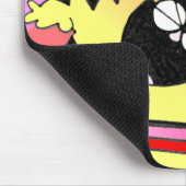 Tapis De Souris Gros clavier de jeu de chat (Coin)