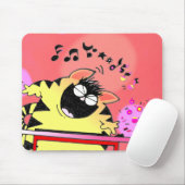 Tapis De Souris Gros clavier de jeu de chat (Avec souris)