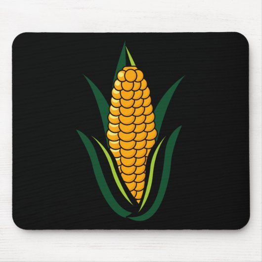 Tapis De Souris Gros Costume de maïs Cute Fruit Easy Halloween Cad (Devant)