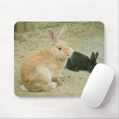 Tapis De Souris Gros Lapin Rouge (Avec souris)