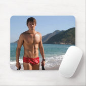 Tapis De Souris Gros morceau de plage (Avec souris)