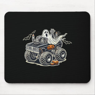 Tapis De Souris Gros petits garçons Halloween Chemise Fantôme Skel
