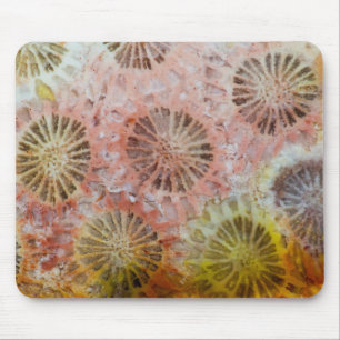 Tapis De Souris Gros plan de corail rose