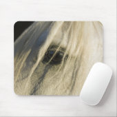 Tapis De Souris Gros plan de l'oeil du cheval (Avec souris)