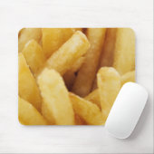 Tapis De Souris Gros plan des frites françaises (Avec souris)