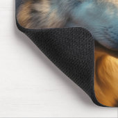 Tapis De Souris Gros plan du loup moderne (Coin)