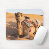 Tapis De Souris Gros plan sur Camel dans le désert d'Oman (Avec souris)
