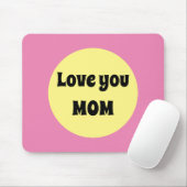 Tapis De Souris Gros point jaune (Avec souris)