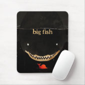 Tapis De Souris Gros requin foncé (Avec souris)