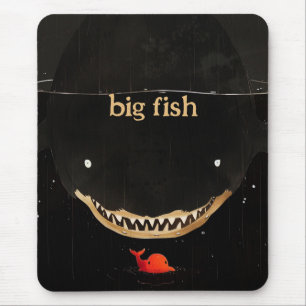 Tapis De Souris Gros requin foncé