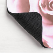 Tapis De Souris Grosse rose pâle (Coin)