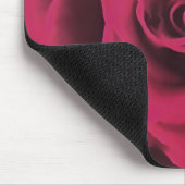 Tapis De Souris Grosse Rose rouge (Coin)