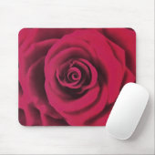 Tapis De Souris Grosse Rose rouge (Avec souris)