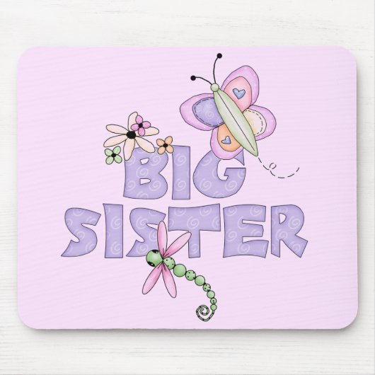 Tapis De Souris Grosse soeur des mignons (Devant)