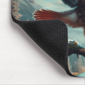 Tapis De Souris Grosse torche à queue rouge (Coin)