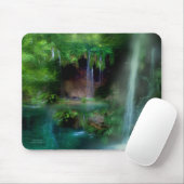 Tapis De Souris Grotte Mousepad de fougère (Avec souris)