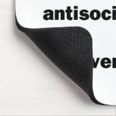Tapis De Souris Groupe antisocial (Coin)