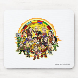 Tapis De Souris Groupe de personnel de tasse d'Altador