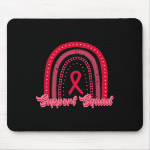 Tapis De Souris groupe de soutien rouge arc-en-ciel sensibilisatio