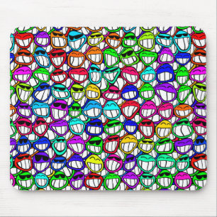 TAPIS DE SOURIS GROUPE D'FACES COOL