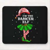 Tapis De Souris Groupe familial Je suis la danseuse Elf Christmas (Devant)