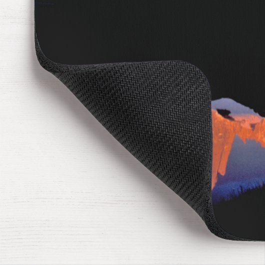 Tapis De Souris Groupe Fitz Roy reflété dans les lacs glaciaires (Coin)