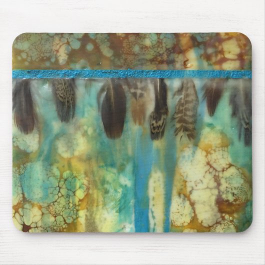 Tapis De Souris Grouse indigène Mousepad (Devant)