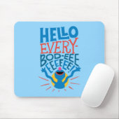 Tapis De Souris Grover Bonjour (Avec souris)