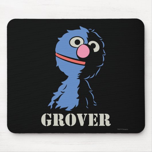 Tapis De Souris Grover Half (Devant)
