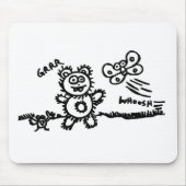 Tapis De Souris Grrr. Whoosh. (Devant)